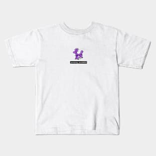 Partying postCOVID doggie stage Kids T-Shirt